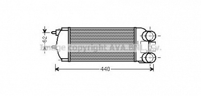 AVA QUALITY COOLING cna4269 -  Интеркулер
